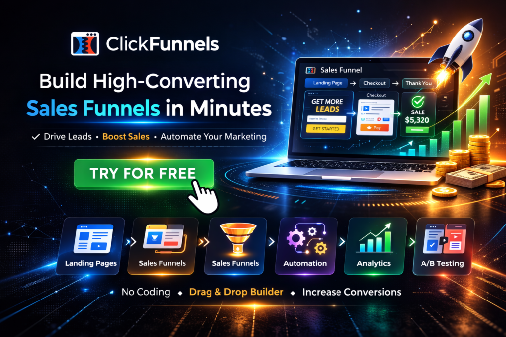 ClickFunnels Review (2026): Pricing, Features, Pros & Cons featured image