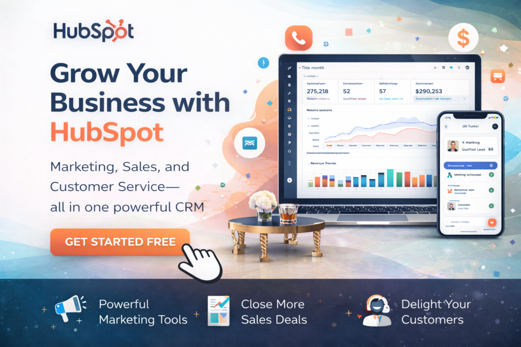 HubSpot Review (2026): Pricing, Features, Pros & Cons featured image