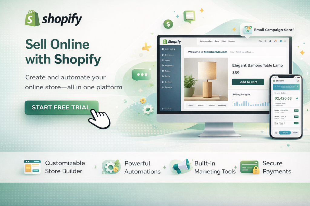 Shopify Review (2026): Pricing, Features, Pros & Cons featured image