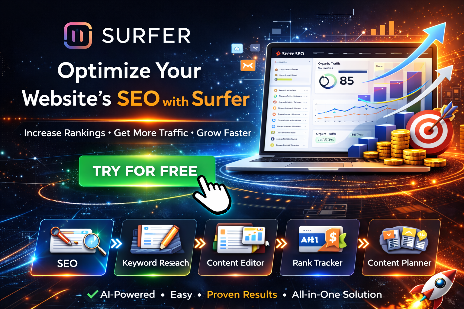Surfer SEO Review (2026): Pricing, Features, Pros & Cons
