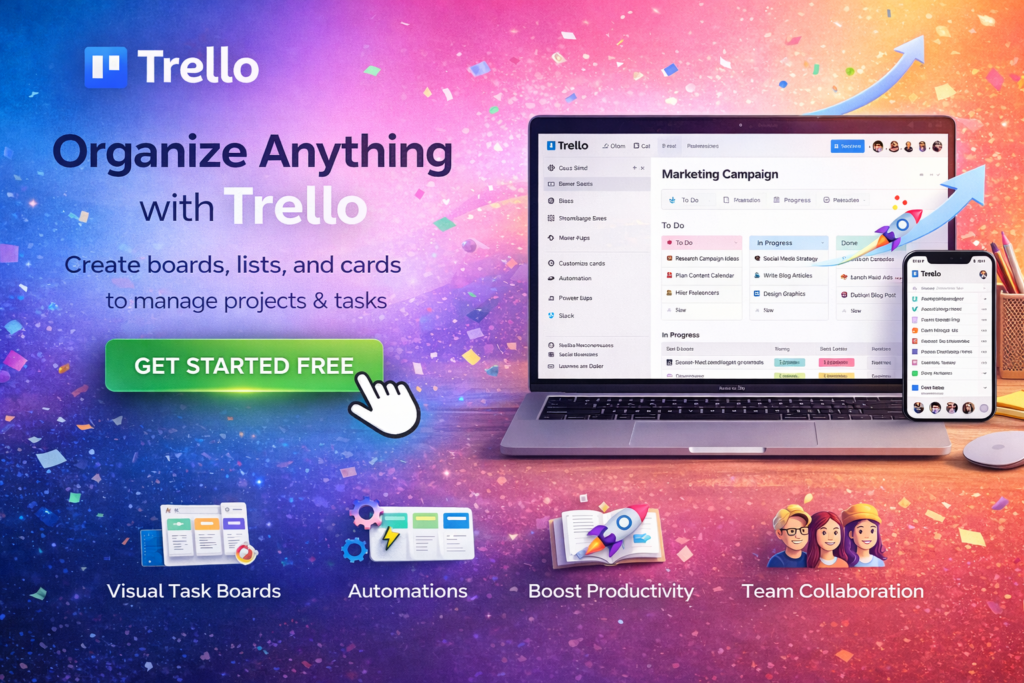 Trello Review (2026): Pricing, Features, Pros & Cons featured image