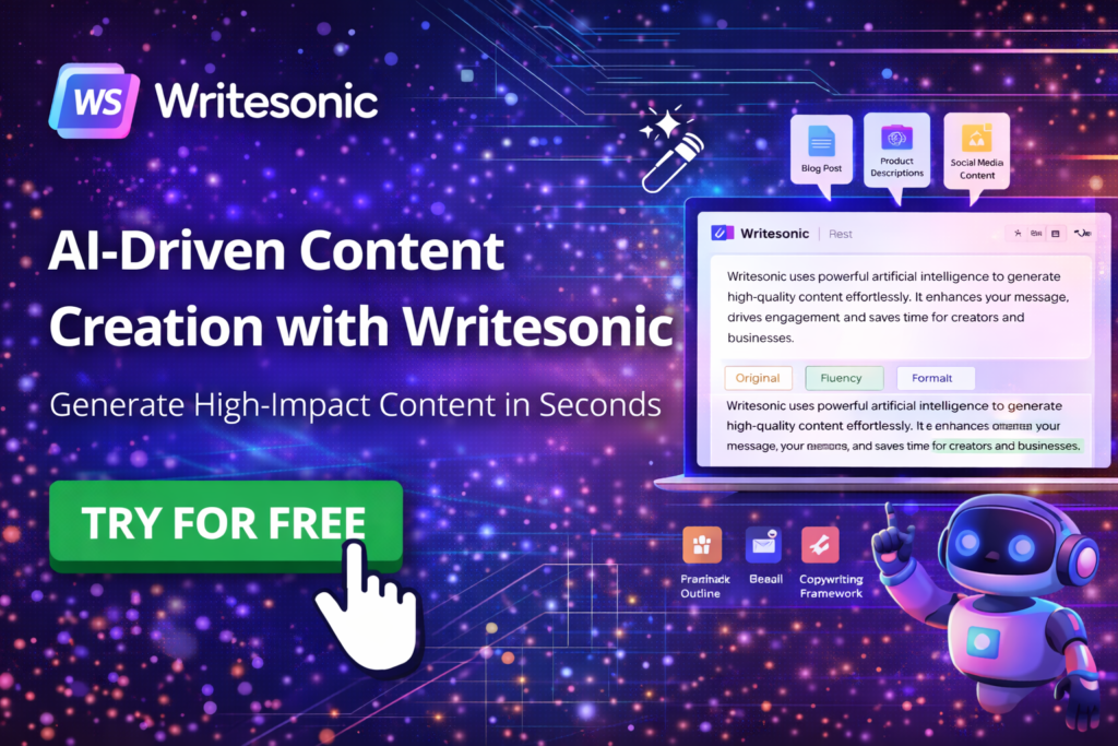Writesonic Review (2026): Pricing, Features, Pros & Cons featured image