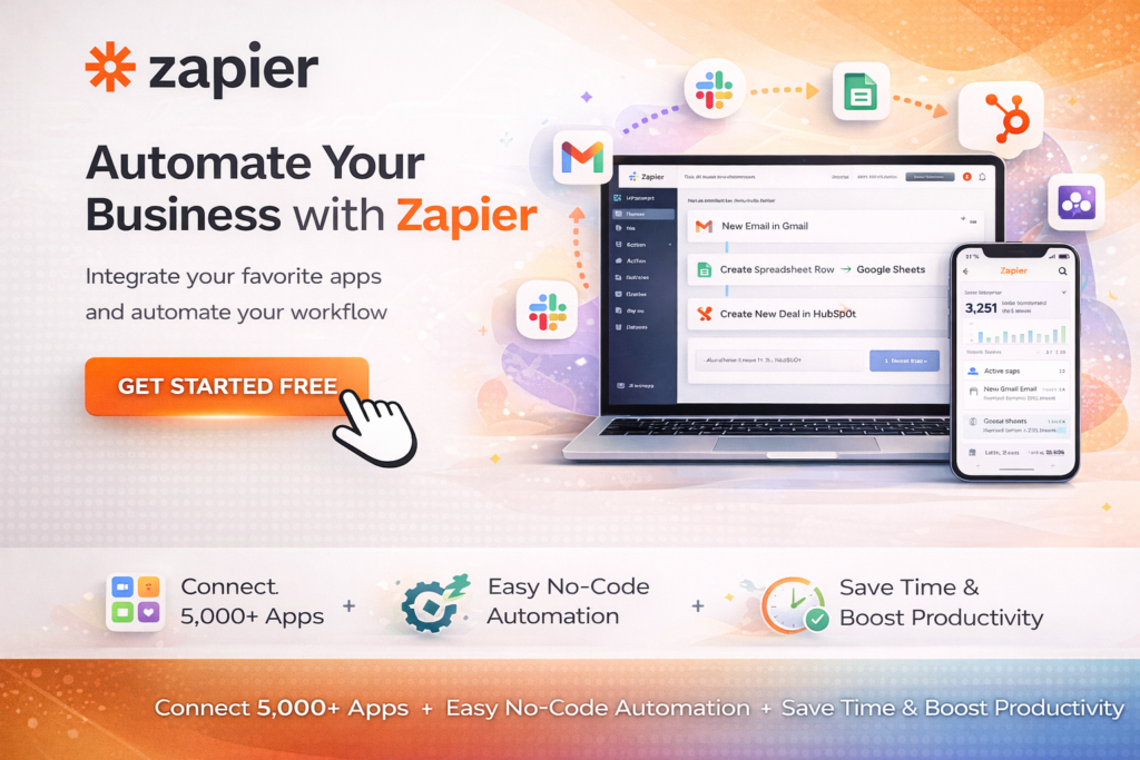Zapier Review (2026): Pricing, Features, Pros & Cons featured image