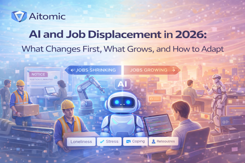 ai and job displacement what changes first 2026