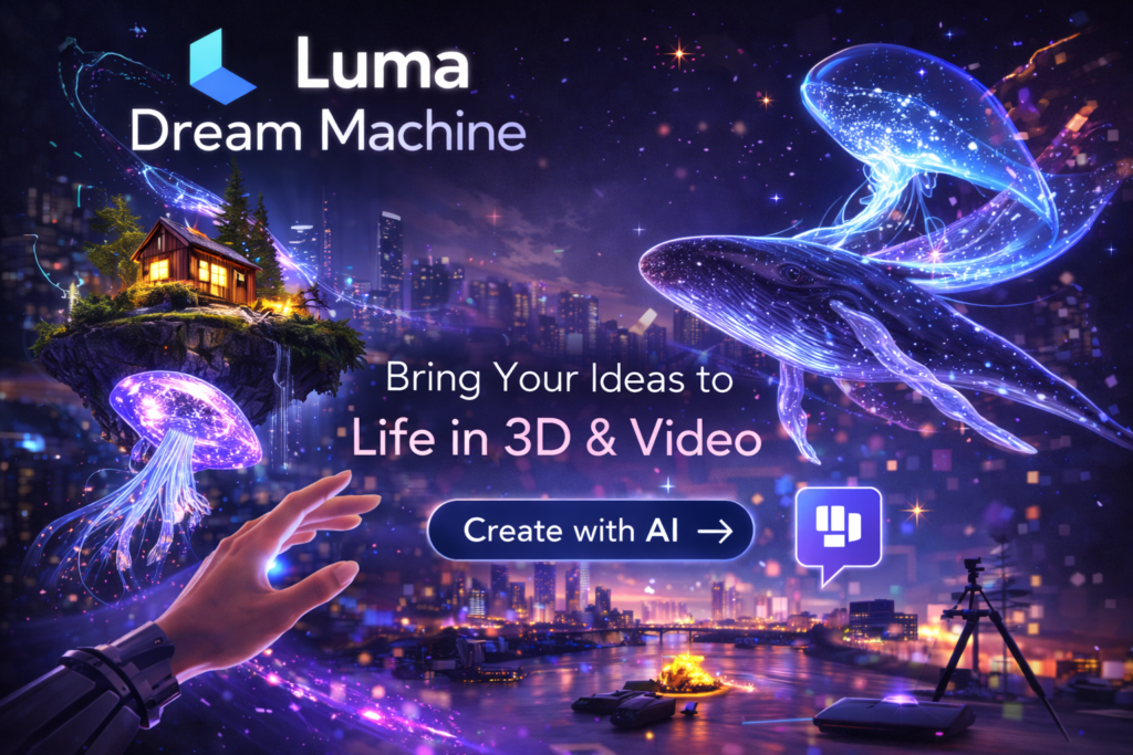 Luma Dream Machine Review (2026): Pricing, Features, Pros & Cons featured image