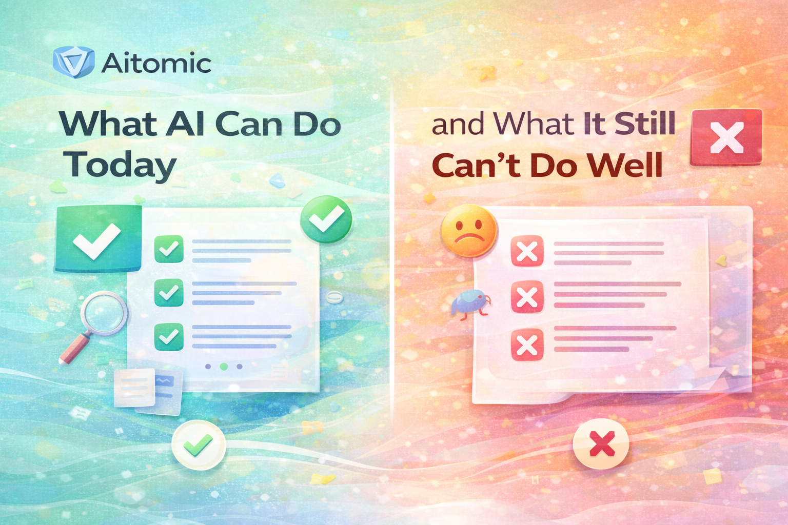 What AI Can Do Today (and What It Still Can’t Do Well)